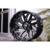 NeoWheel MASSIVE 22X10 Inch BLACK MILLED finish PCD 5x114.3 | Size 22X10 inch